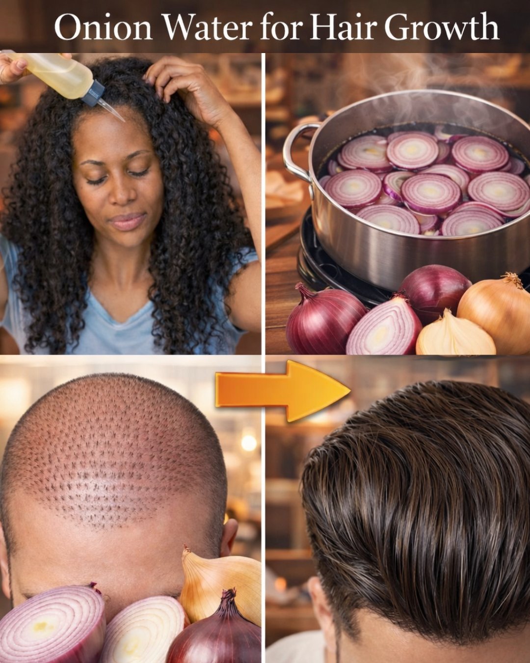 How to Make Onion Hair Oil for Faster Hair Growth and to Stop Hair Fall