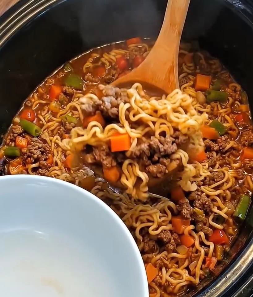 Ground Beef Lo Mein