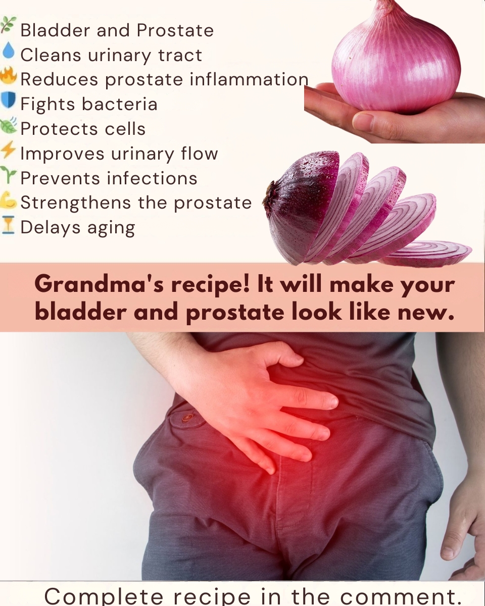 🌿 Onion and Its Peel: Natural Allies for Prostate and Bladder Health
