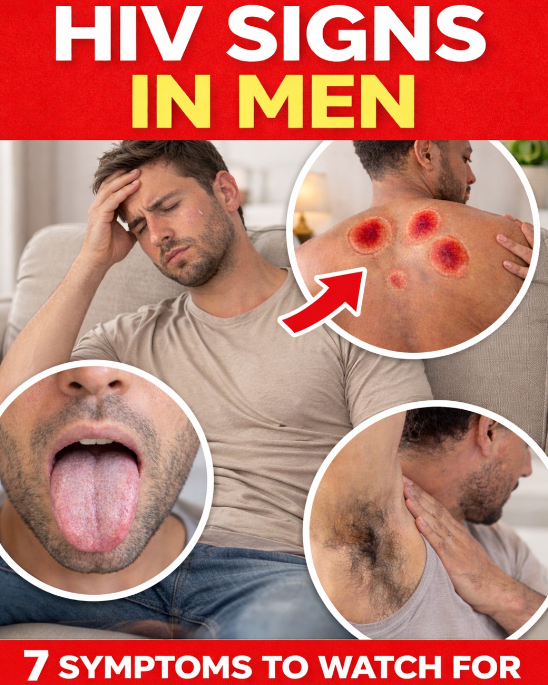 7 Early Signs of HIV in Men That Every Man Should Know About for Better Health Awareness