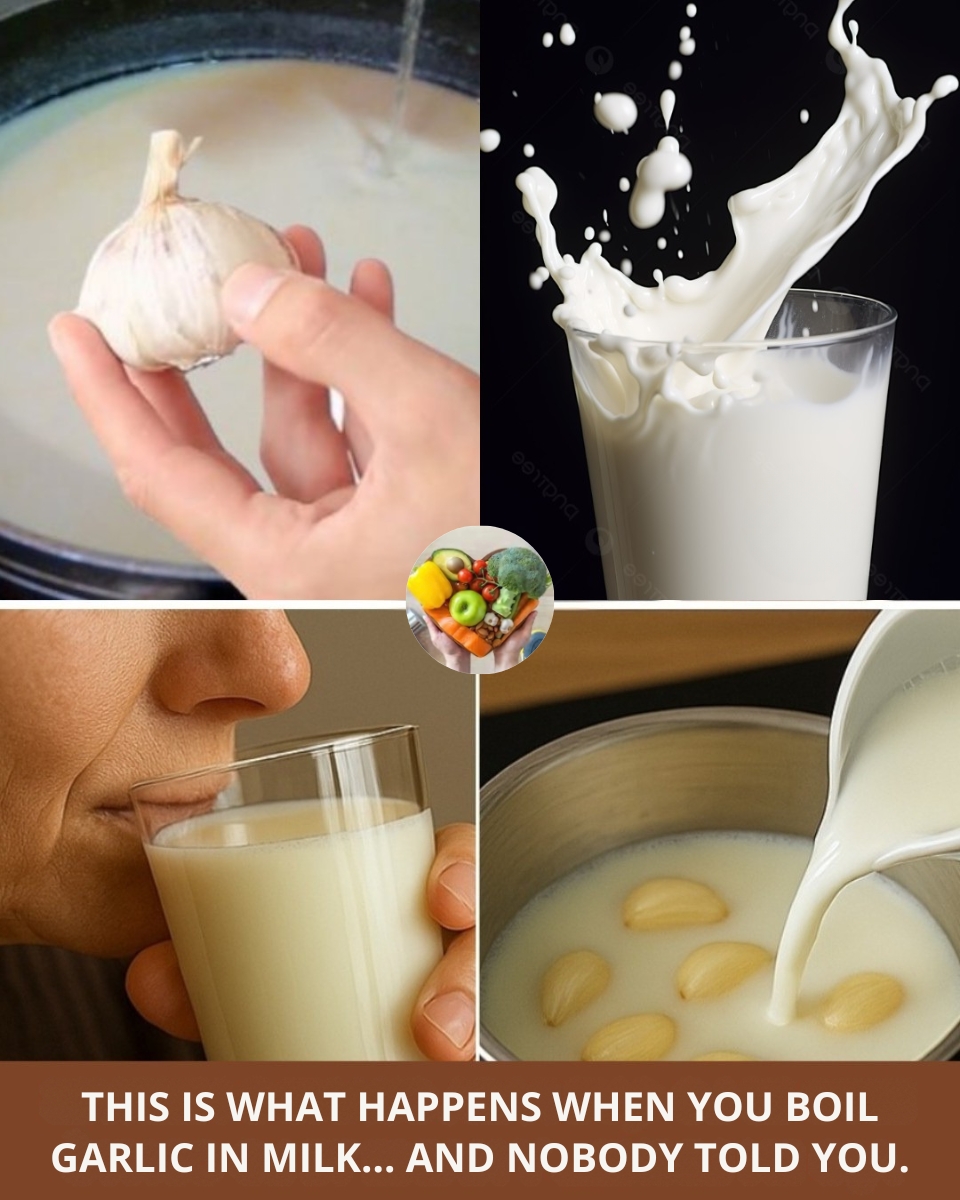 🌿 7 Gentle Health Benefits of Boiling Garlic in Milk: The Ancient Remedy Making a Comeback