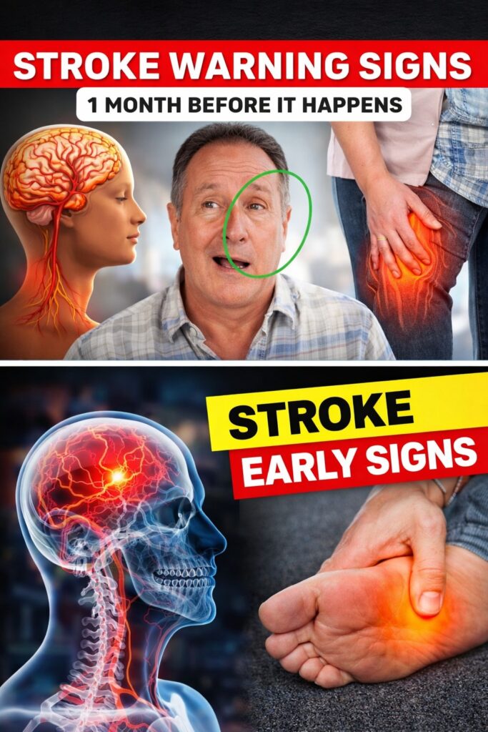 8 Warning Signs of Stroke One Month Before + 9 Powerful Tips to Prevent It