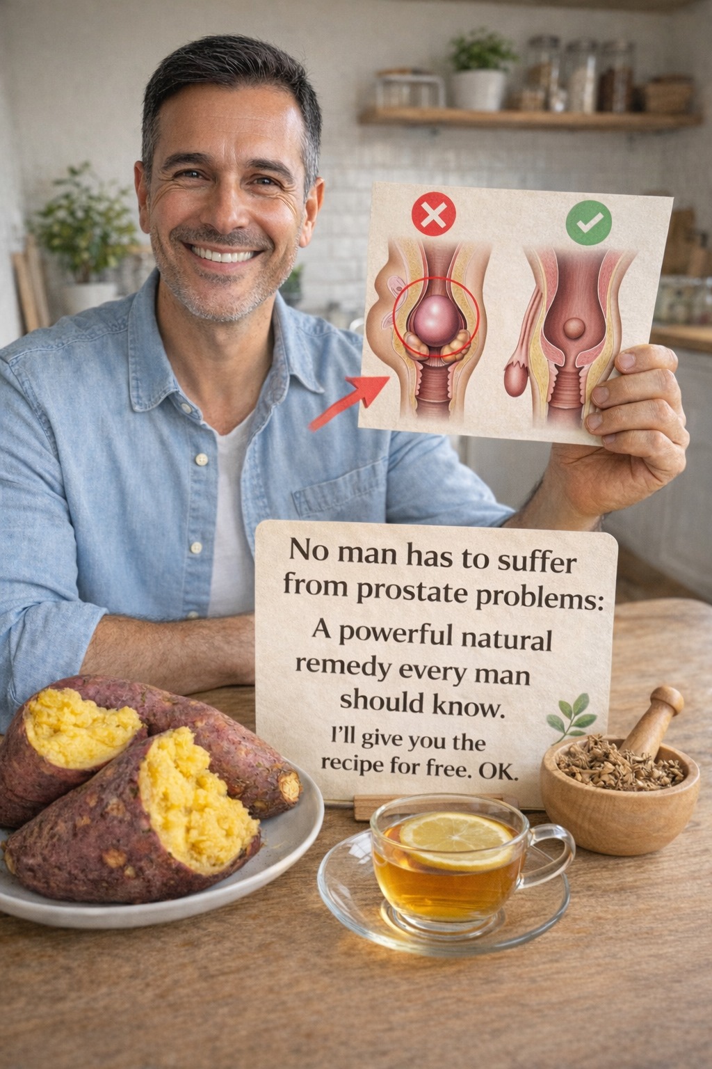 Discover This Simple Sweet Potato Recipe Every Man Should Know for Supporting Prostate Health