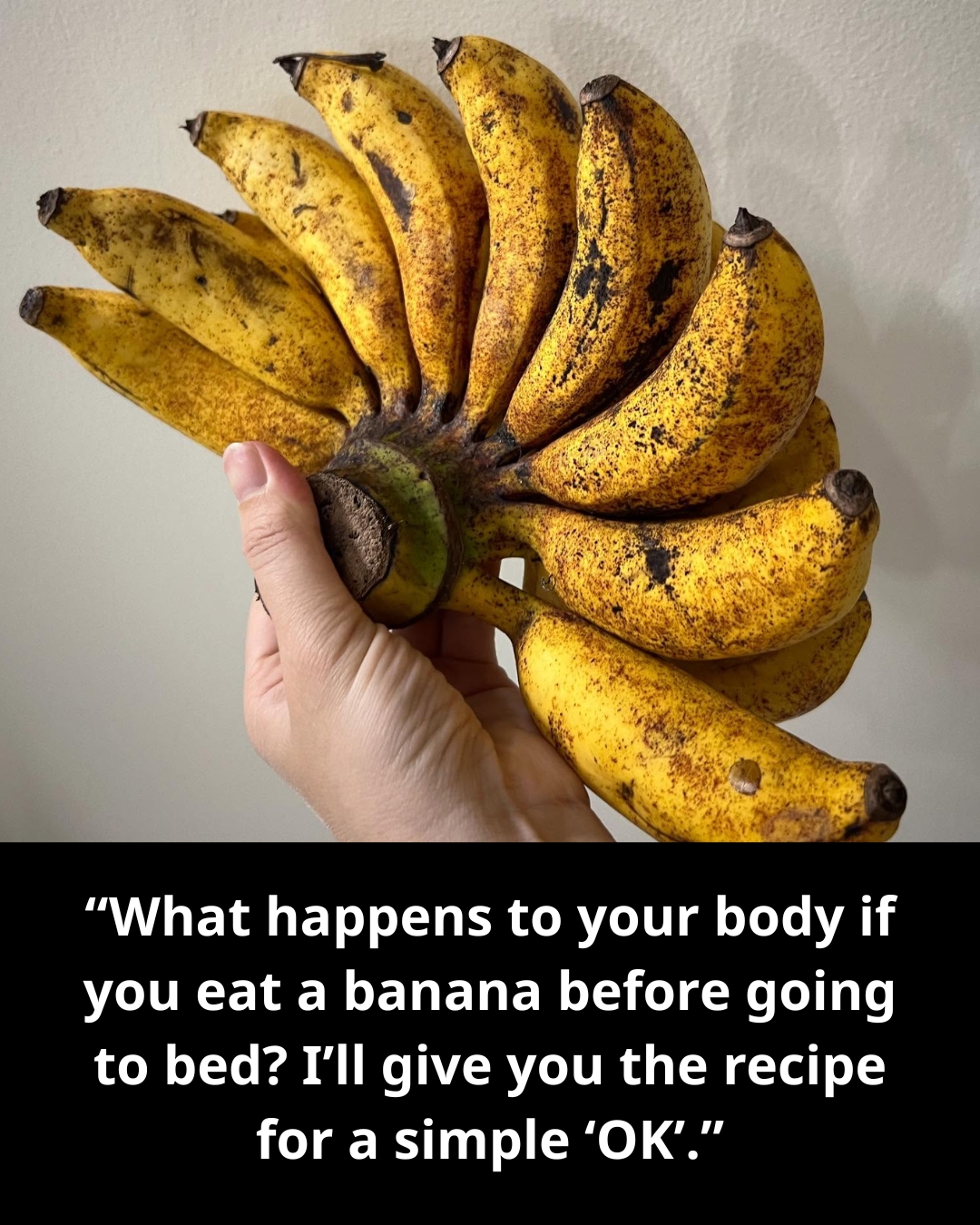 What Happens to Your Body When You Eat a Banana Before Bed?