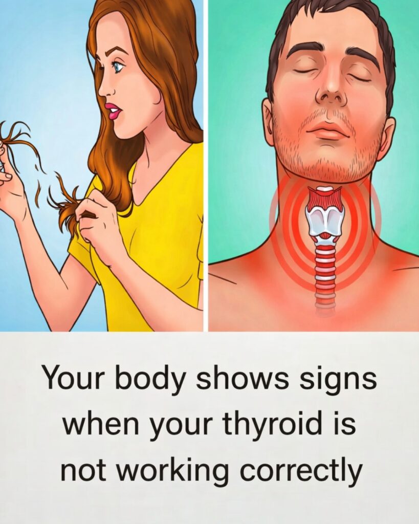 Your Body Sends Warning Signs When Your Thyroid Isn’t Working Properly